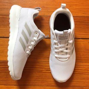 Adidas cloud foam white tennis shoes brand new